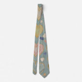 Pastel Heart Tapestry Krawatte (Rückseite)