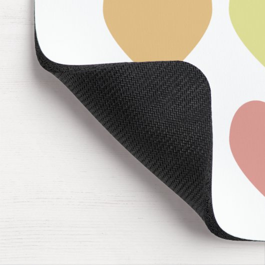 Pastel Hearts Mousepad (Ecke)