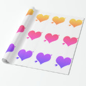 Pastel Hearts Packpapier (Ungerollt)