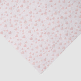 Pastel Hearts Tissue Paper Seidenpapier