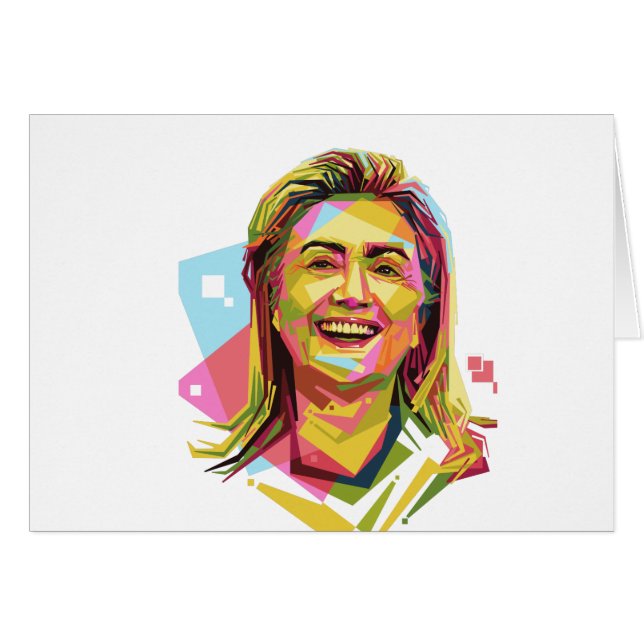 Pastel Hillary Clinton (Vorderseite (Horizontal))