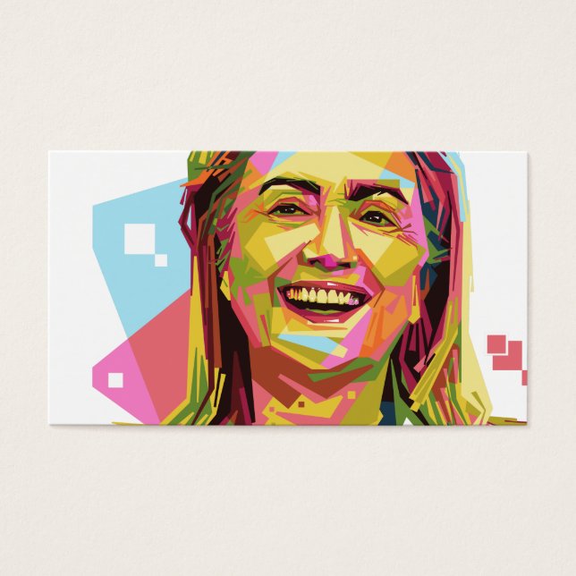 Pastel Hillary Clinton (Vorderseite)