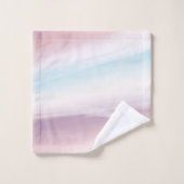 Pastel-Himmel-Traum 2 Badhandtuch Set (Waschlappen)