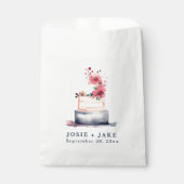 Pastel Hochzeitstorte Gefälligkeitstaschen Geschenktütchen (Vorderseite)