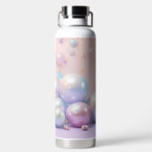 PASTEL HOLIDAY CHRISTMAS BALLS TRINKFLASCHE (Rückseite)