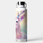 PASTEL HOLIDAY CHRISTMAS BUCK DEER TRINKFLASCHE (Rückseite)