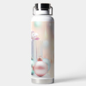 PASTEL HOLIDAY CHRISTMAS PRESENTS AND BALLS TRINKFLASCHE (Rückseite)