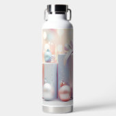 PASTEL HOLIDAY CHRISTMAS PRESENTS AND BALLS TRINKFLASCHE (Vorderseite)