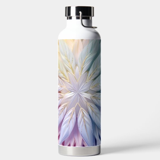 PASTEL HOLIDAY CHRISTMAS SNOWFLAKE TRINKFLASCHE (links)