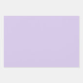 Pastel Holiday Snowman Ergänzendes Set von 3 Niedl Geschenkpapier Set (Vorderseite 2)