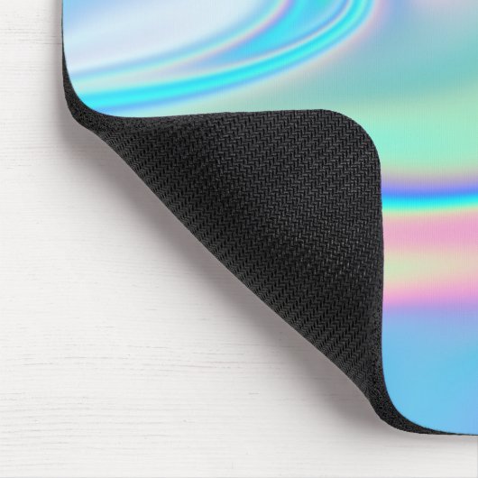Pastel Holograph Abstrakt Mousepad (Ecke)