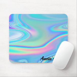 Pastel Holograph Abstrakt Mousepad