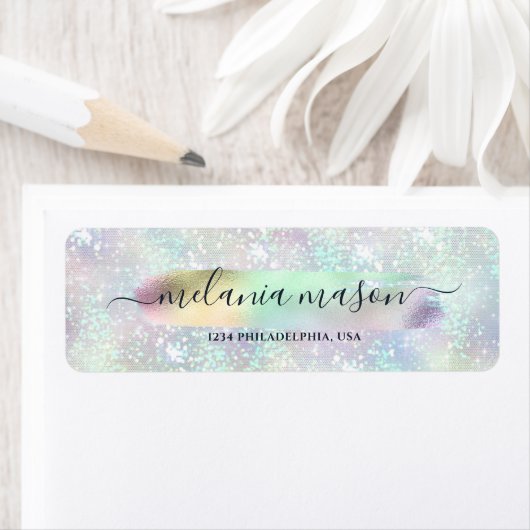 Pastel Holographic Glam Glitzer Elegante Glitzern (Insitu)