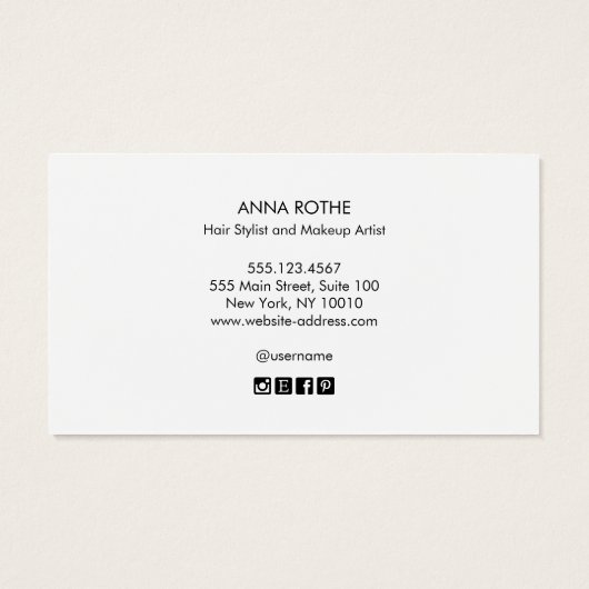 Pastel Holographic Rainbow Glam Gold Spritzer (Rückseite)