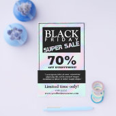 Pastel Holographic Texture Sale Flyer (Einzeln)