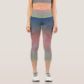 Pastel Horizon Capri Leggings (Vorderseite)