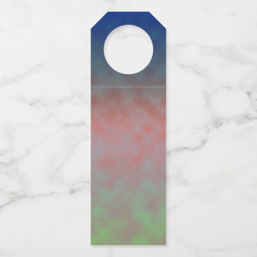 Pastel Horizon Flaschenanhänger (Vorderseite)