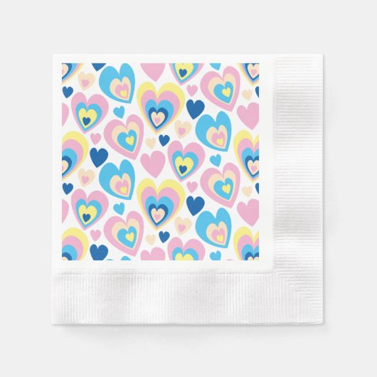 Pastel hört. serviette (Vorderseite)