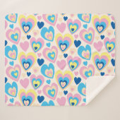 Pastel hört. sherpadecke (Vorderseite (Horizontal))