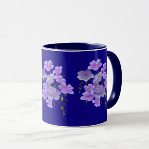 Pastel Hübsch Lilac Bouquet Tasse