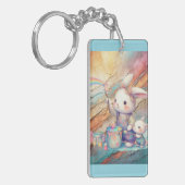 PASTEL HÜBSCH SCHLÜSSELANHÄNGER (Vorderseite links)