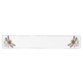 PASTEL HÜBSCHE DRAGONFLÄCHE MIT SPRICHWORT GROßER TISCHLÄUFER (Horizontal)