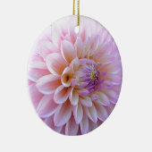 Pastel Hued Dahlia Keramik Ornament (Rechts)