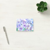 pastel hydrangea for wedding post-it klebezettel (Büro)