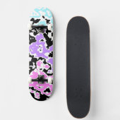 Pastel Inkblot 2 Skateboard (Vorne)