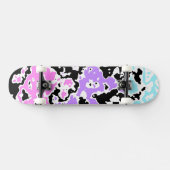 Pastel Inkblot 2 Skateboard (Horizontal)