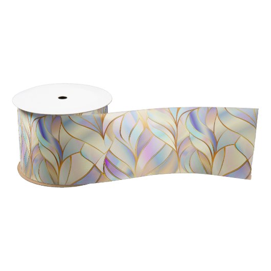 Pastel Iridescent Satinband (Spule)