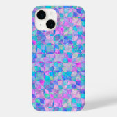 Pastel Iridescent Seamless Geometric Pattern Case-Mate iPhone Hülle (Rückseite)