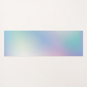 Pastel Iridescent Skies Gradient Script Name Yogamatte (Rückseite (Horizontal))