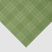 PASTEL IRISH GRÜNE KARIERTE PATTER SEIDENPAPIER (Ausschnitt)