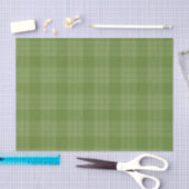 PASTEL IRISH GRÜNE KARIERTE PATTER SEIDENPAPIER (Handwerk)