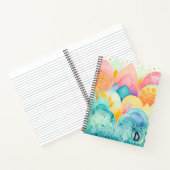 Pastel Jewels Boho Inspiriert Spiral-Notebook Notizblock (Innenseite)