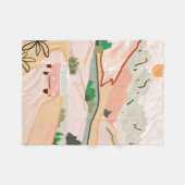 Pastel Journey Fleecedecke (Vorderseite (Horizontal))