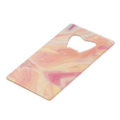 Pastel Joy Geldbeutel Flaschenöffner (Rückseite Schrägansicht)