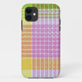 Pastel Kariert Case-Mate iPhone Hülle (Rückseite)