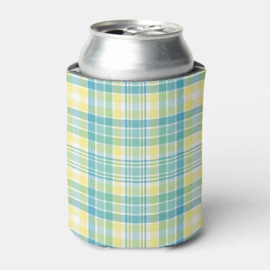 Pastel Kariert Dosenkühler (Kanne Vorderseite)