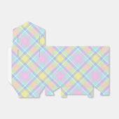 Pastel kariert geschenkschachtel (Ungefaltet)
