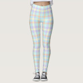 Pastel Kariert Leggings (Vorderseite)