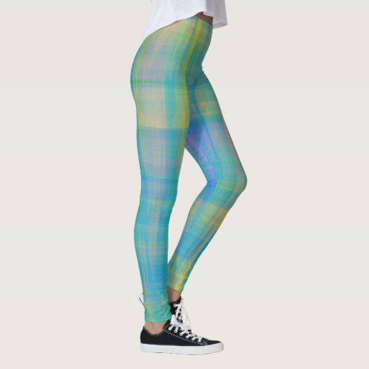 Pastel Kariert Leggings (Rechts)