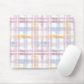Pastel kariert mousepad (Mit Mouse)