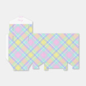 Pastel kariert Oster Geschenkschachtel (Ungefaltet)