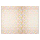 Pastel Kariert passend farbenfroh trendy Tischdecke (Vorderseite (Horizontal))