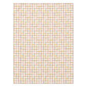 Pastel Kariert passend farbenfroh trendy Tischdecke (Vorderseite)