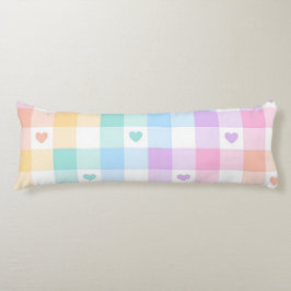 Pastel Kariert Seitenschläferkissen
