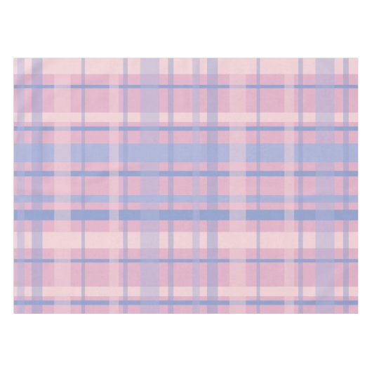 Pastel Kariert Tischdecke (Vorderseite (Horizontal))