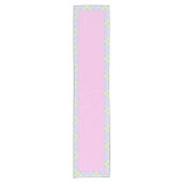 Pastel karierter Tischläufer (Vorderseite)